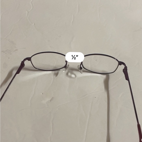 Tempo Purple Wired Eyeglasses Frames One Size - Picture 9 of 11